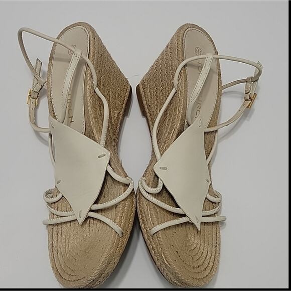 Tory Burch Diamond Patch Espadrille Wedge - Picture 2 of 6